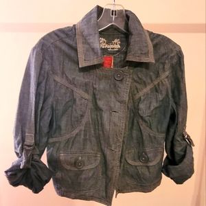 Cropped Denim Jacket